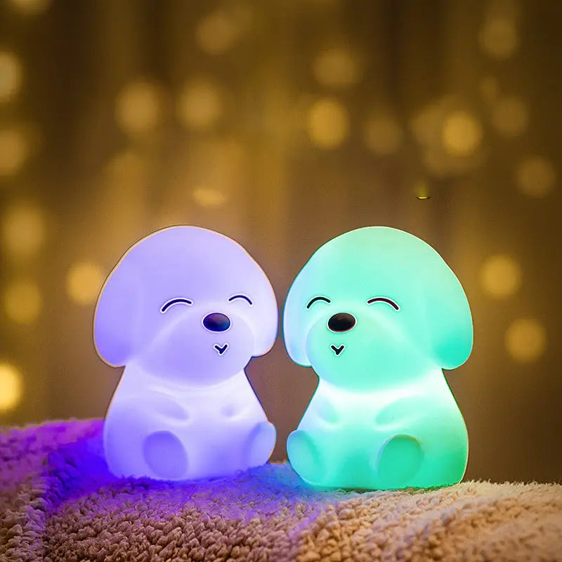Silicone dog table lamp a56c42-cf