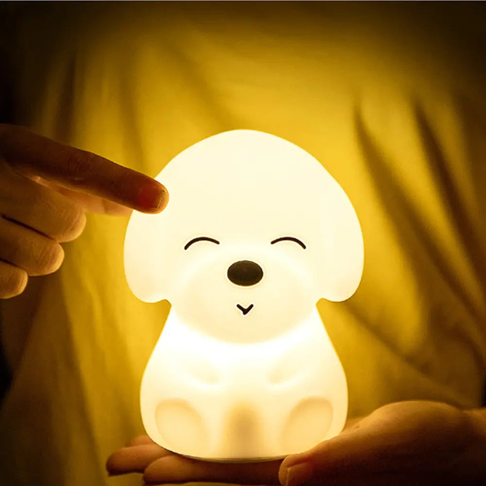Silicone dog table lamp a56c42-cf
