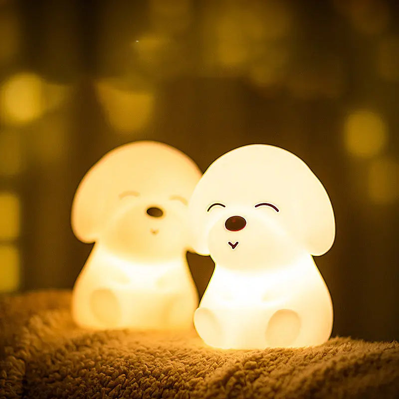 Silicone dog table lamp a56c42-cf