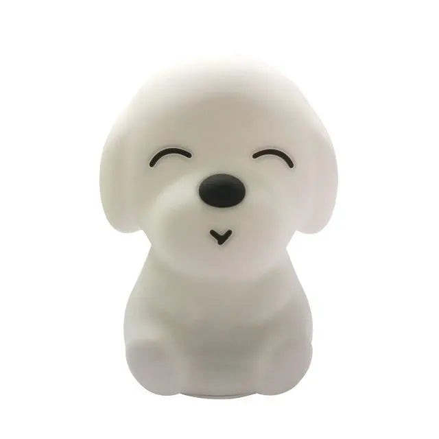 Silicone dog table lamp a56c42-cf